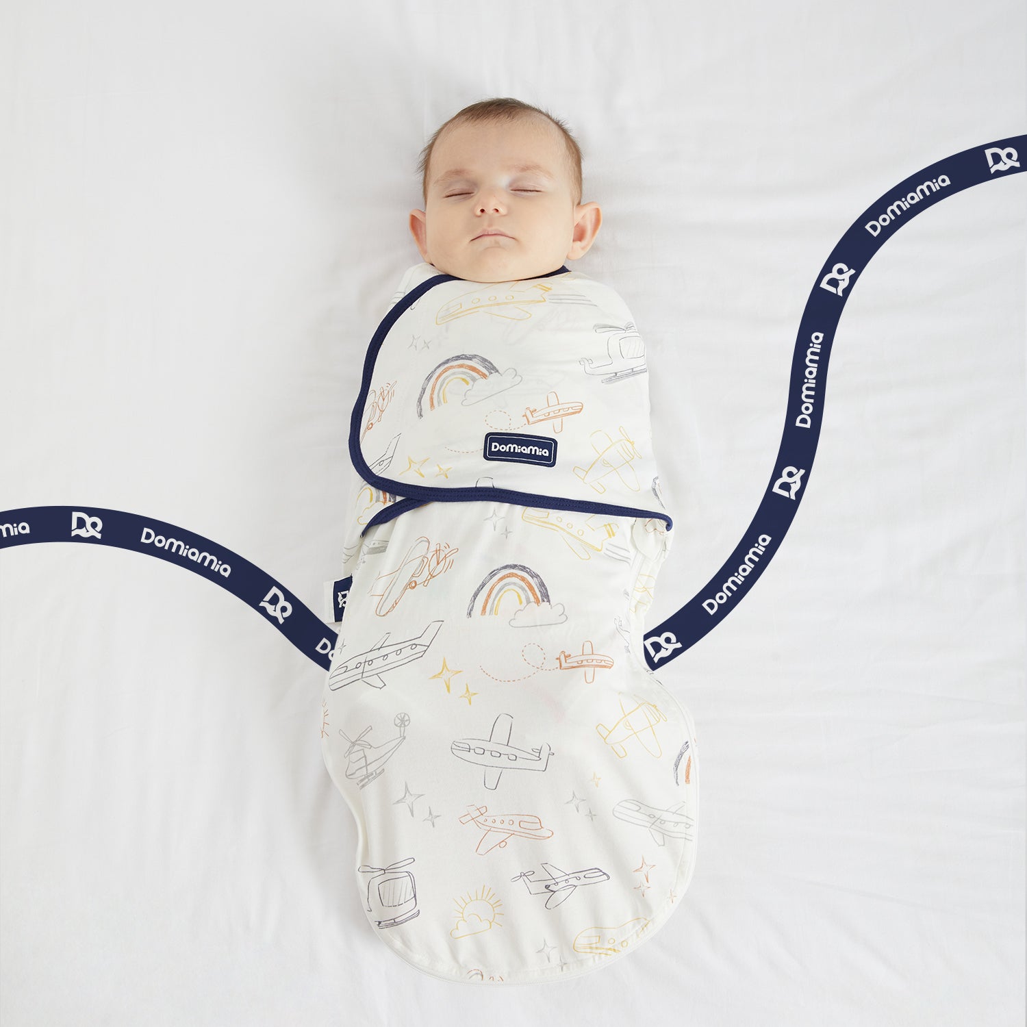 Tensoft Fabric 0.5 TOG Baby Swaddle Sleep Sack - Plane