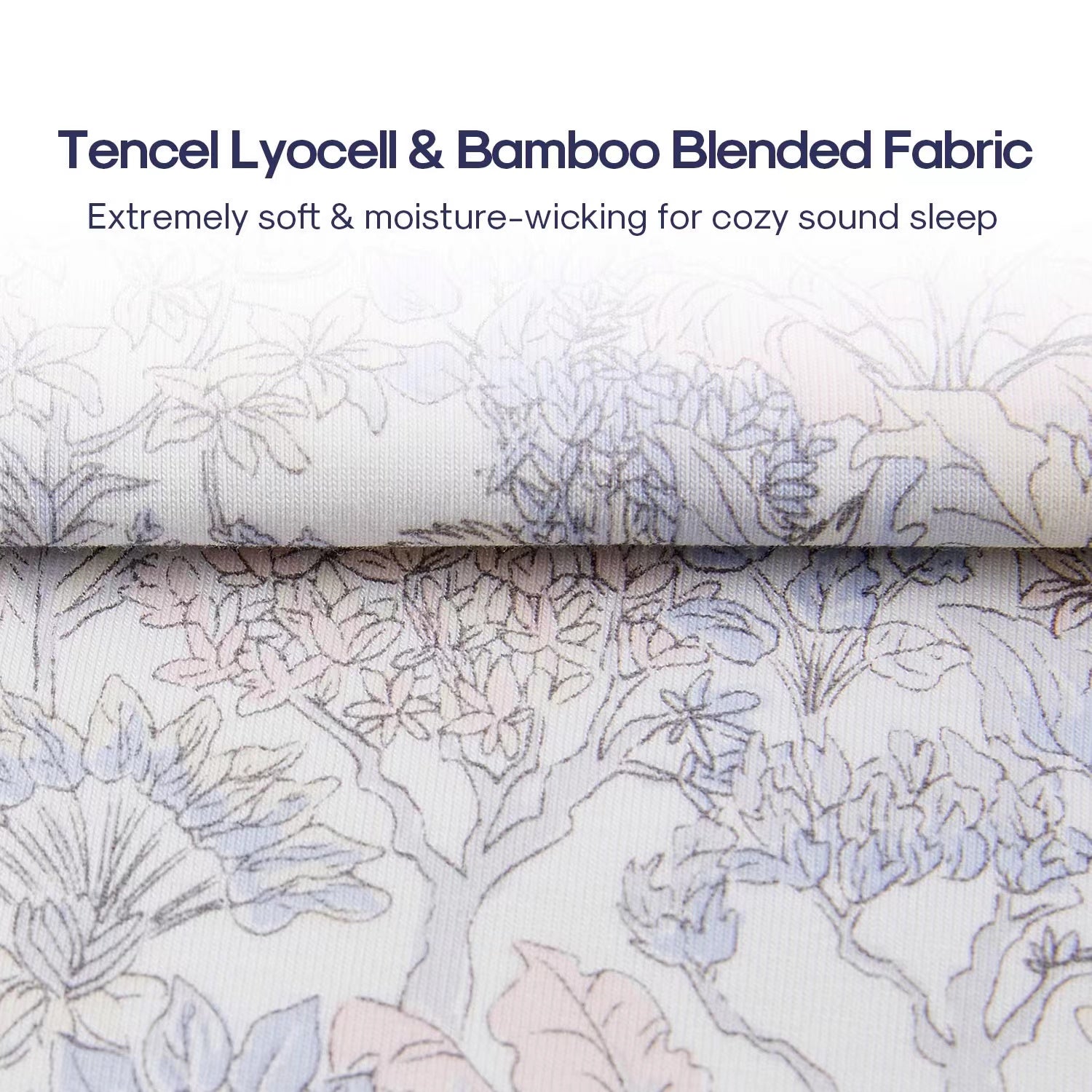 Tensoft Fabric 0.5 TOG Baby Swaddle Sleep Sack - Mysterious Jungle