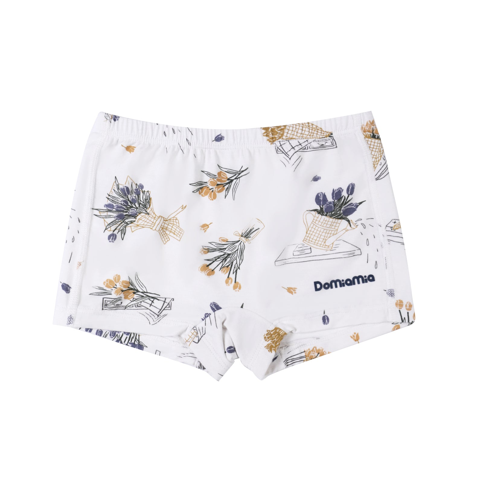 Domiamia-Baby-Girls-Shorts-Panties-floral-2